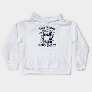 This is some Boo Sheet Art Kids Hoodie